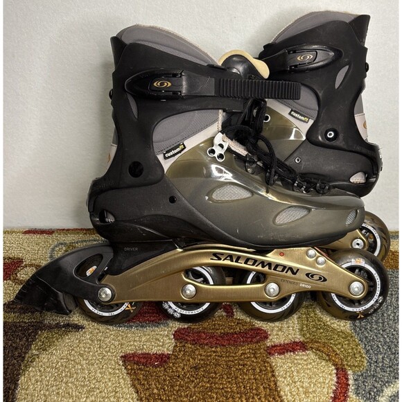 1990s Salomon Extended DR100 Inline Skates Size 8.5 - Picture 3 of 5